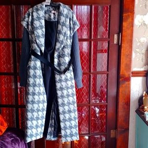 Grey/ivory Melissa Coat